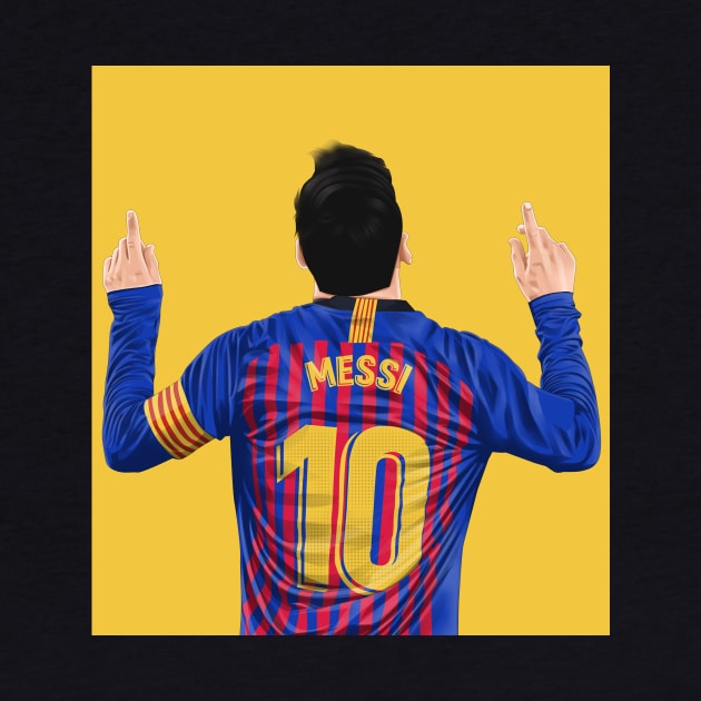 Lionel Messi FC Barcelona by Arissetyo